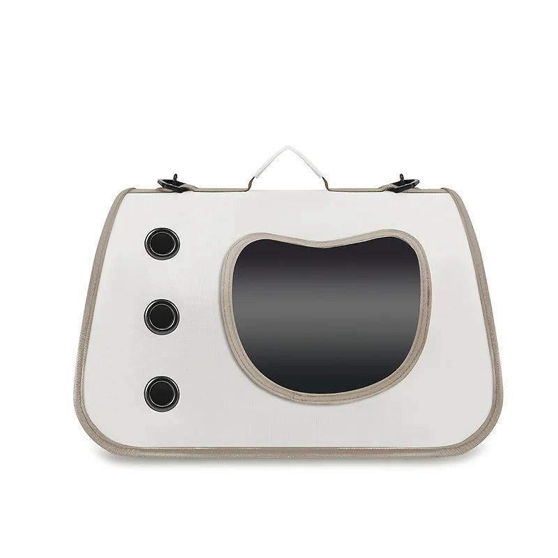 Sac de Transport Pliable Respirant - Bandoulière Portable Chien Chat
