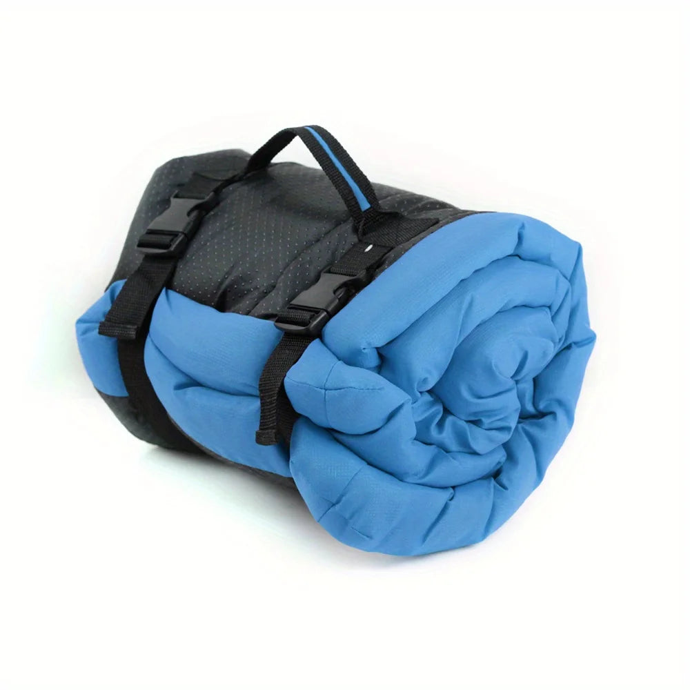 Tapis de couchage bleu