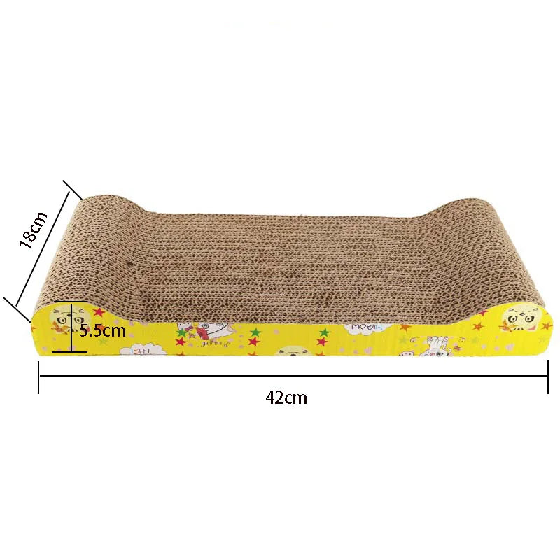 Griffoir Chat Carton Corrugué - Protection Mobilier et Repos Confortable