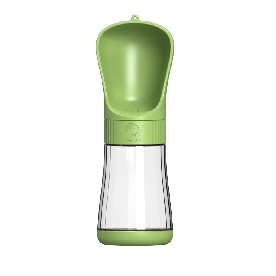 Gourde 2 - en - 1 pour chien – Eau & friandises à emporter - Miaou Wouf Family