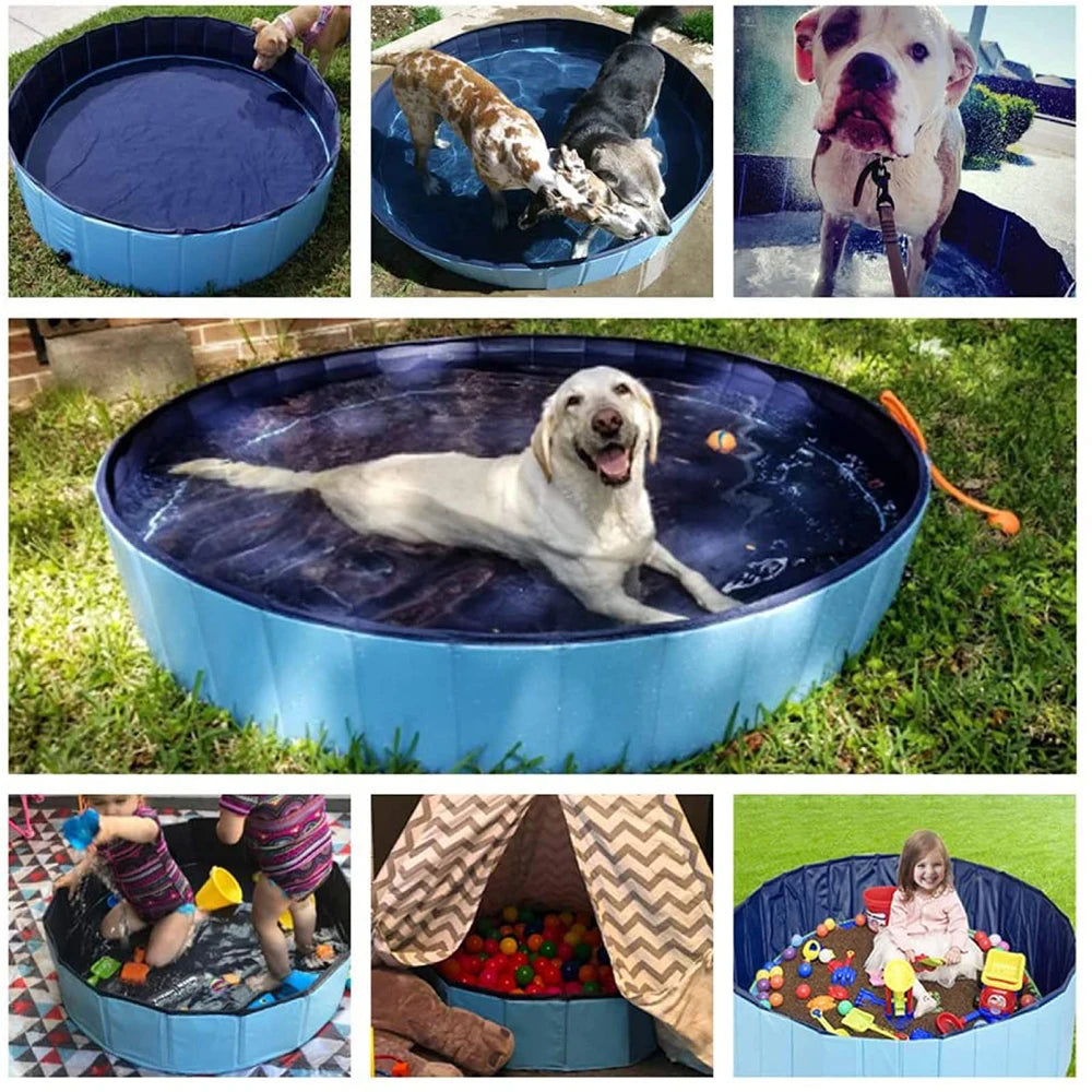 Piscine Pliable pour Chiens et Chats