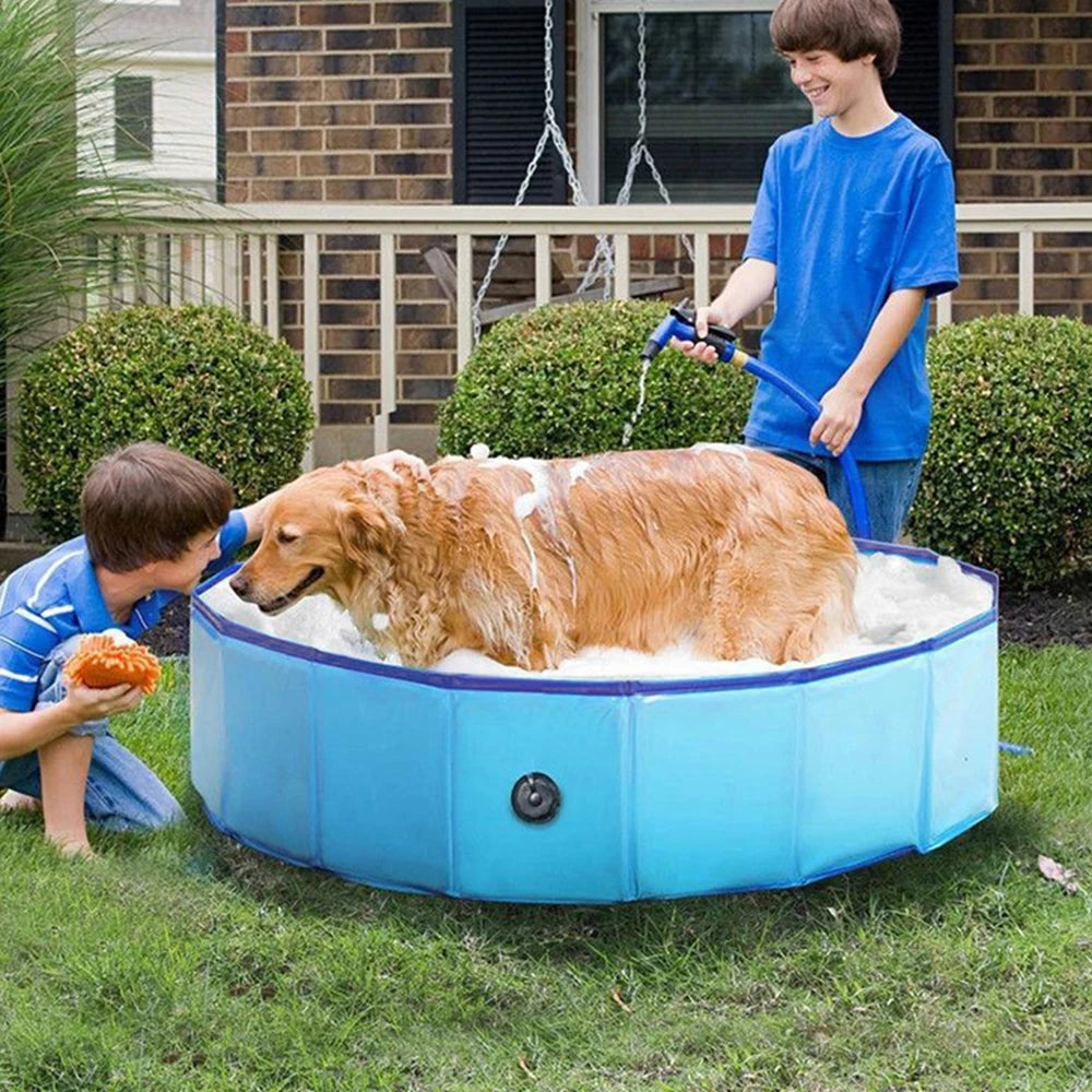Piscine Pliable pour Chiens et Chats