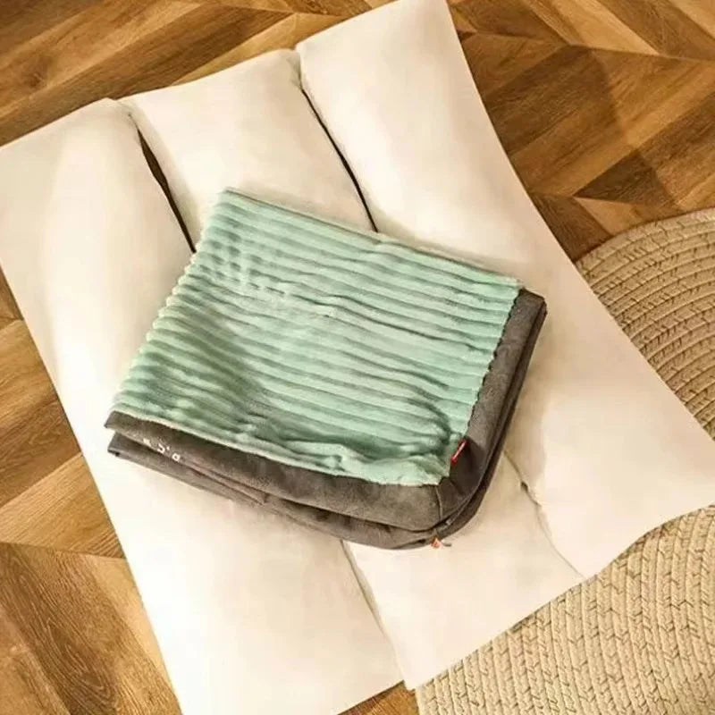 Lit Sofa Douillet pour Chien - Panier Chauffant d'Hiver - Confort Premium