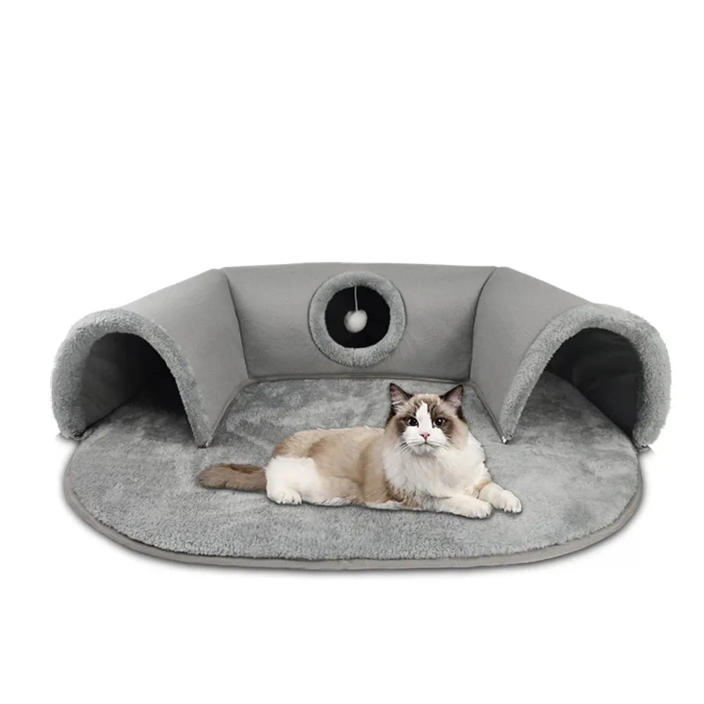 Panier Lit Douillet pour Chat - Coussin Moelleux et Confortable - Repos Optimal