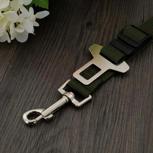 ceinture animaux pratique pour voiture noir universelle