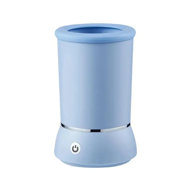 nettoyeur pattes animaux bleu
