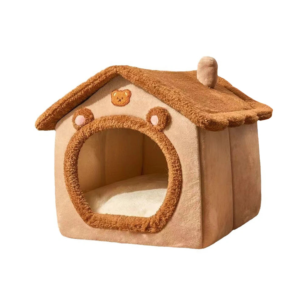 panier petite maison ours