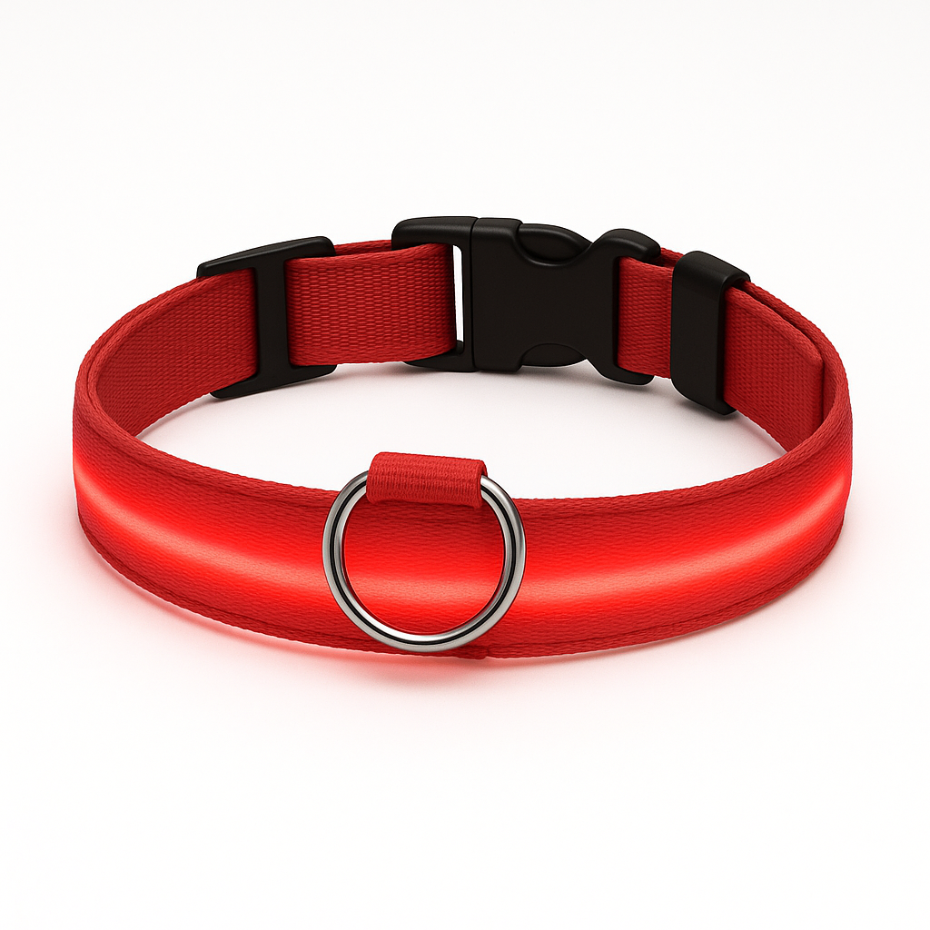 Collier LED lumineux rechargeable