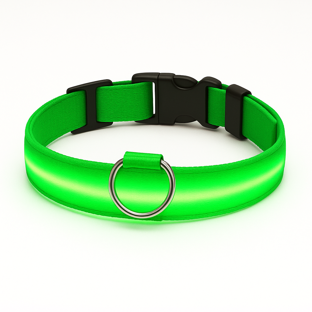 Collier LED lumineux rechargeable