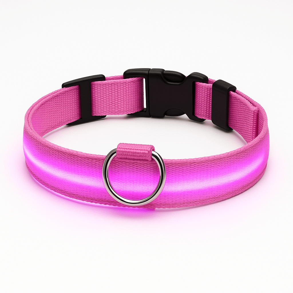 Collier lumineux - Miaou Wouf Family
