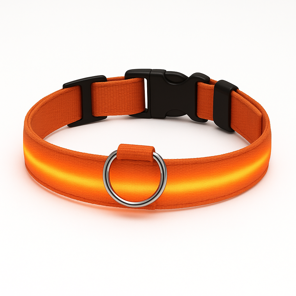 Collier LED lumineux rechargeable