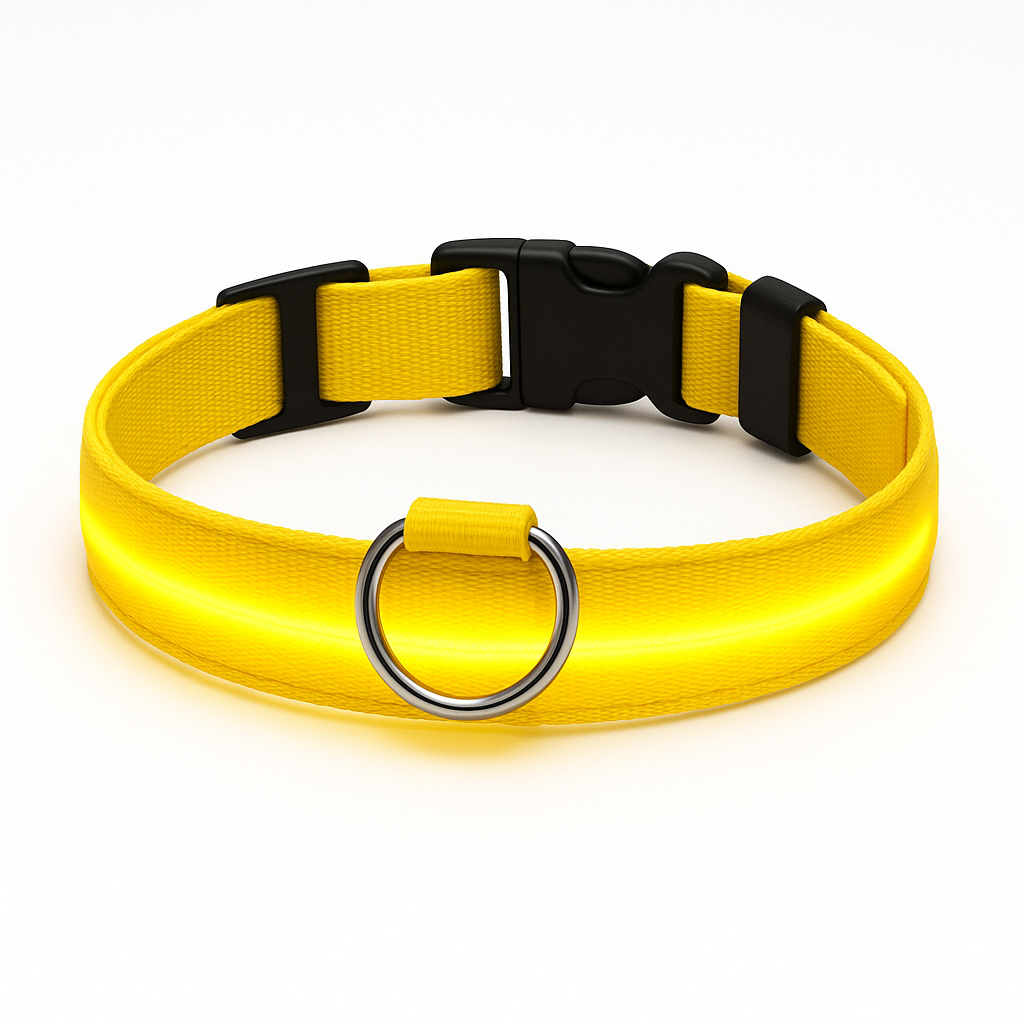Collier LED lumineux rechargeable
