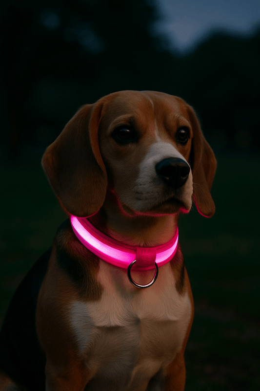 Collier lumineux - Miaou Wouf Family