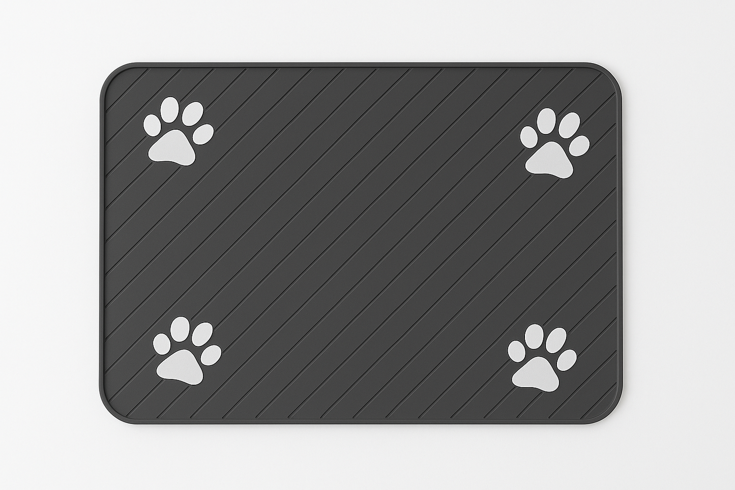 tapis gris absorbant pour cuisine
