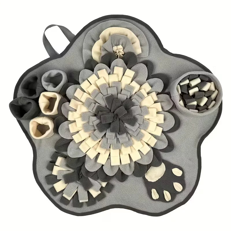 Tapis de Fouille Interactif pour Chiens en Polyester - Ralentisseur d'Alimentation