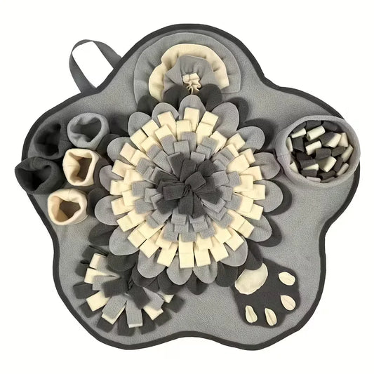 Tapis de Fouille Interactif pour Chiens en Polyester - Ralentisseur d'Alimentation