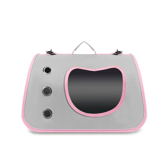 Sac de Transport Pliable Respirant - Bandoulière Portable Chien Chat