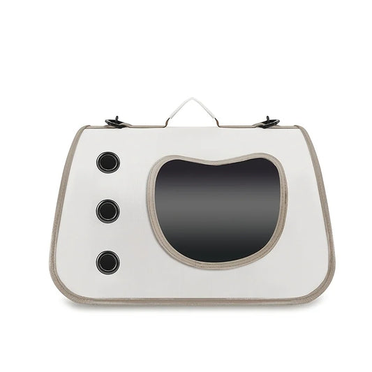 Sac de Transport Pliable Respirant - Bandoulière Portable Chien Chat