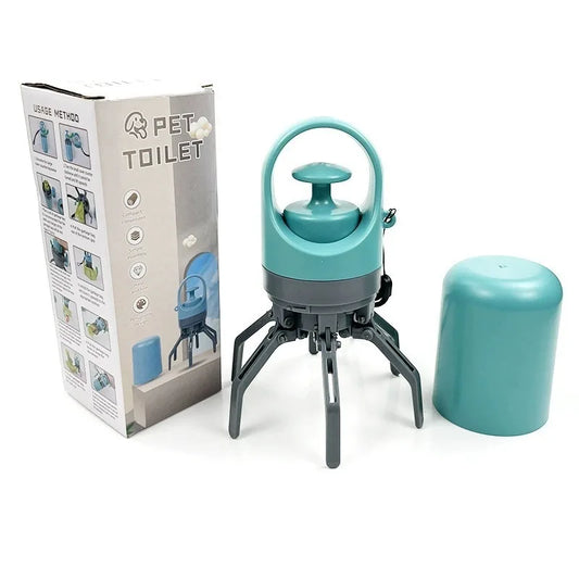 Ramasse-Crottes Portable pour Chien - Pince Hygiénique Sans Contact