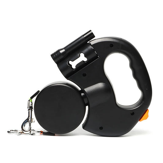 Retractable Dog Leash, Double – 2 in 1 Walking