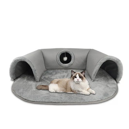 Panier Lit Douillet pour Chat - Coussin Moelleux et Confortable - Repos Optimal