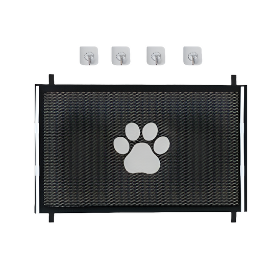 Barrière de Sécurité Pliable pour Chien - Mesh Respirant Portable
