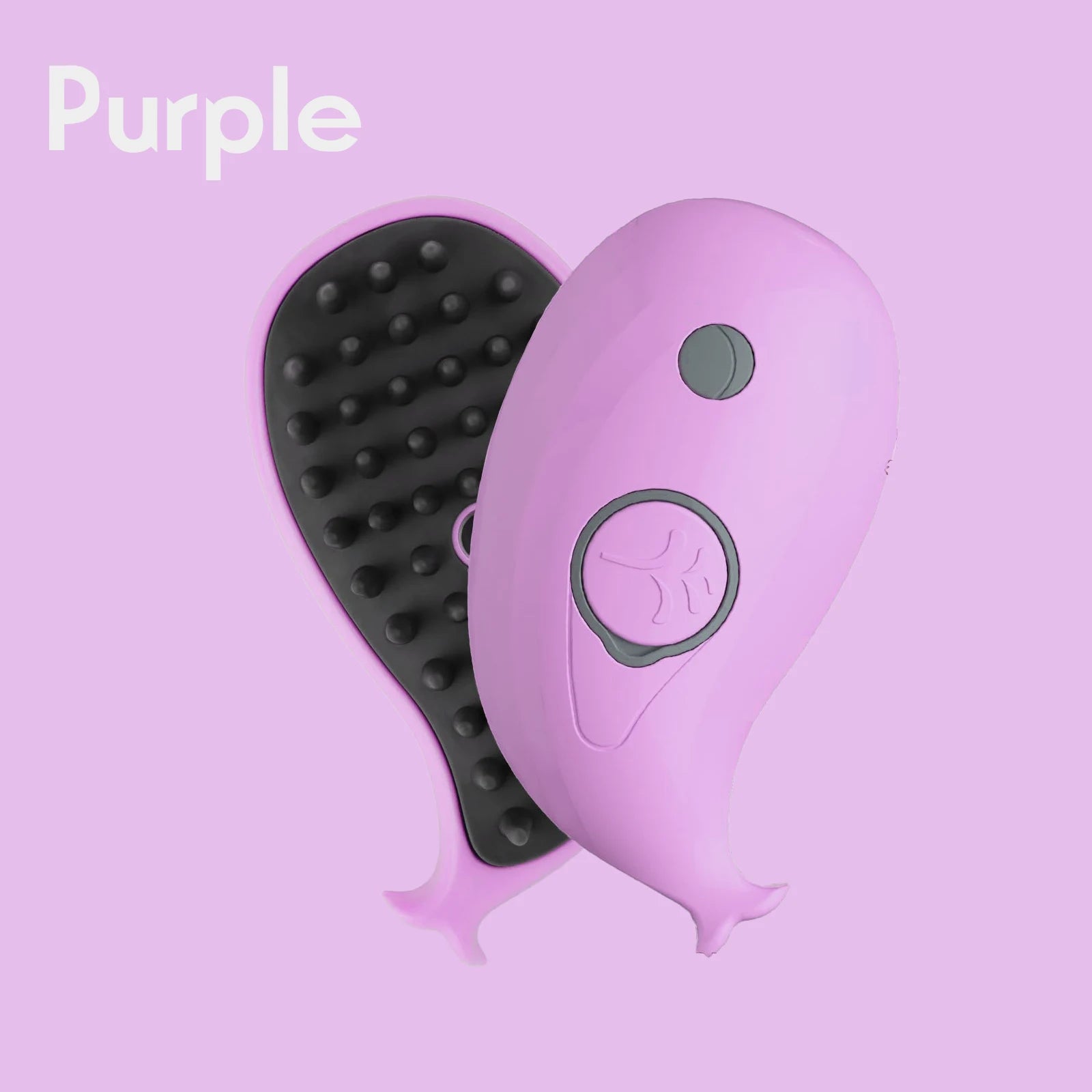 brosse a vapeur baleine violette