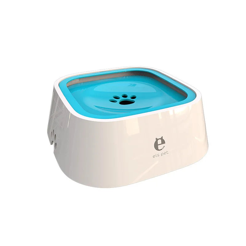 gamelle anti éclaboussure eau bleu