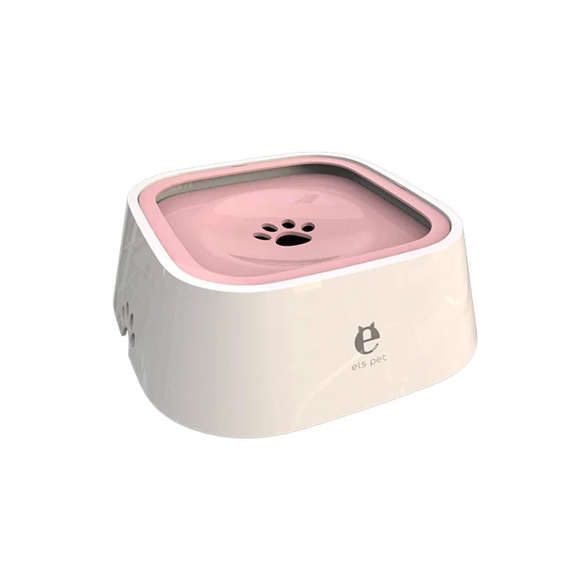 gamelle anti éclaboussure eau rose