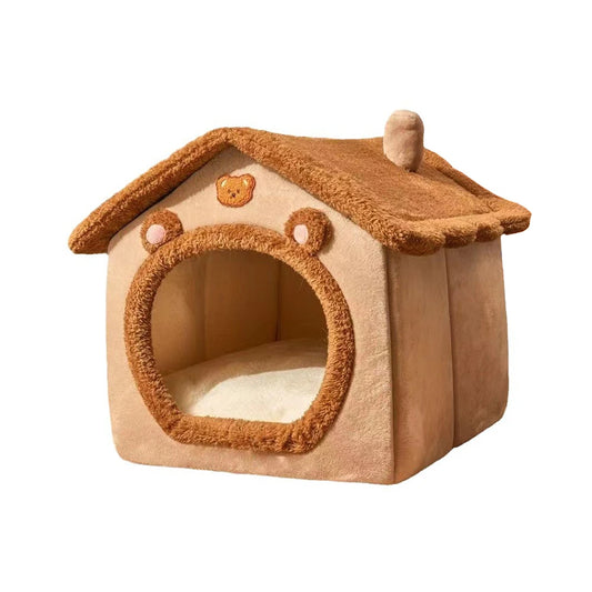 panier petite maison ours
