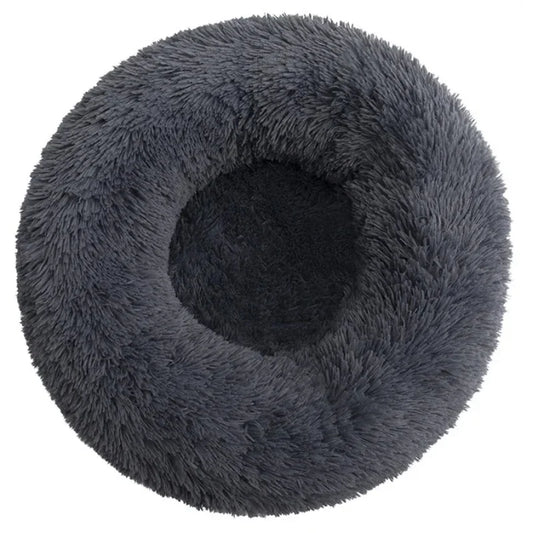 Coussin, douillet, gris foncé