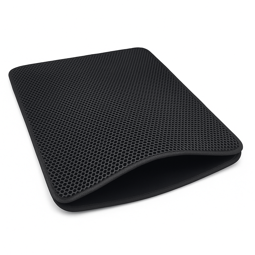 Tapis de litière - Anti - débordement - Miaou Wouf Family