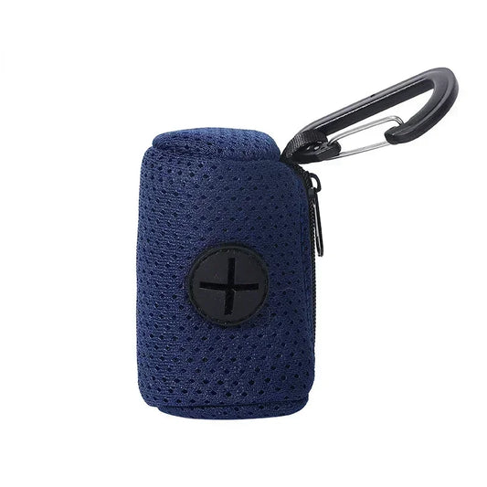 distributeur sac crottes portable mousqueton